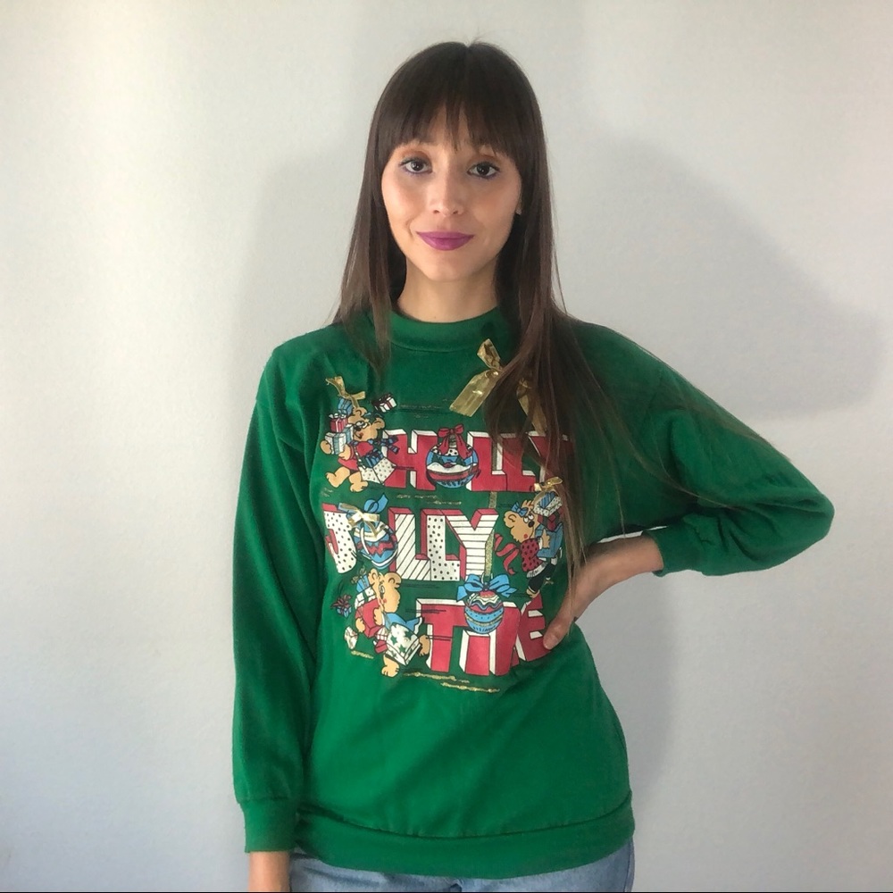 ‼️❗️SOLD❗️‼️80’s Christmas sweater